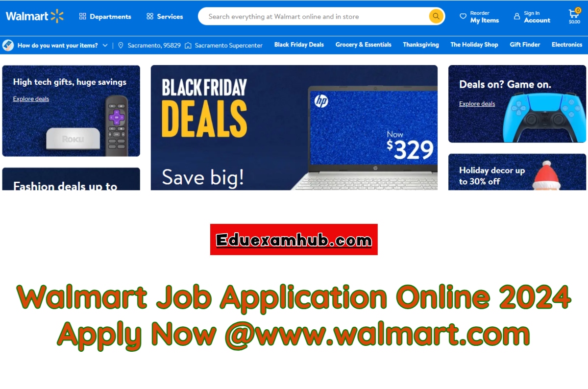 Walmart Job Application Online 2024 Apply Now
