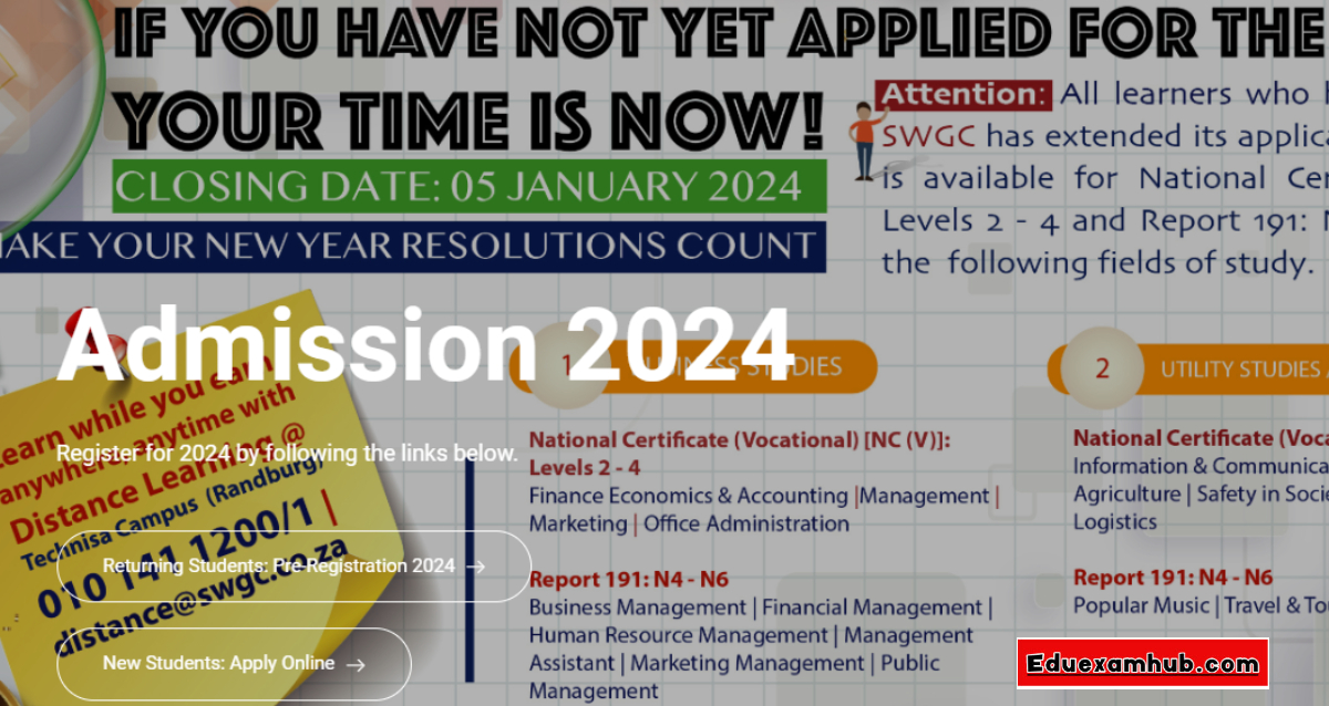 How To Apply For SWGC Online Application 2024?