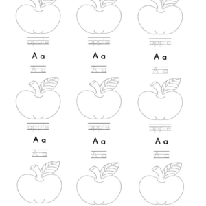 a–z alphabet tracing practice sheets for kids | printable handwriting worksheets
