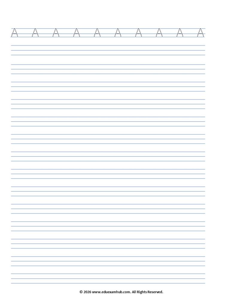 traceable alphabet worksheet