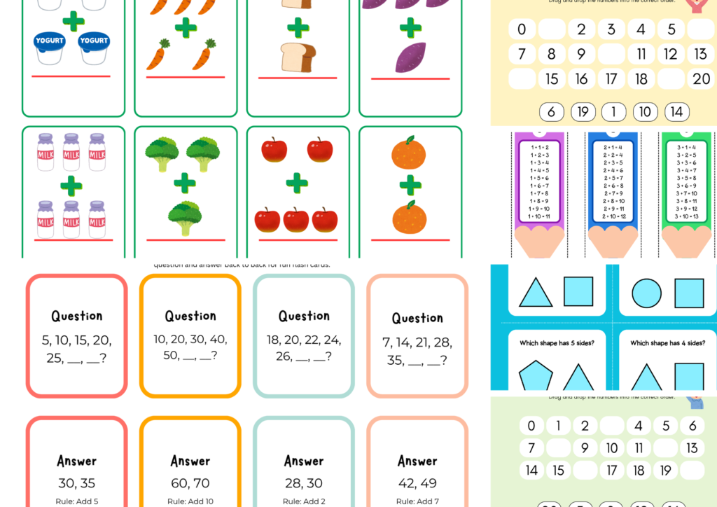 math practice worksheet
