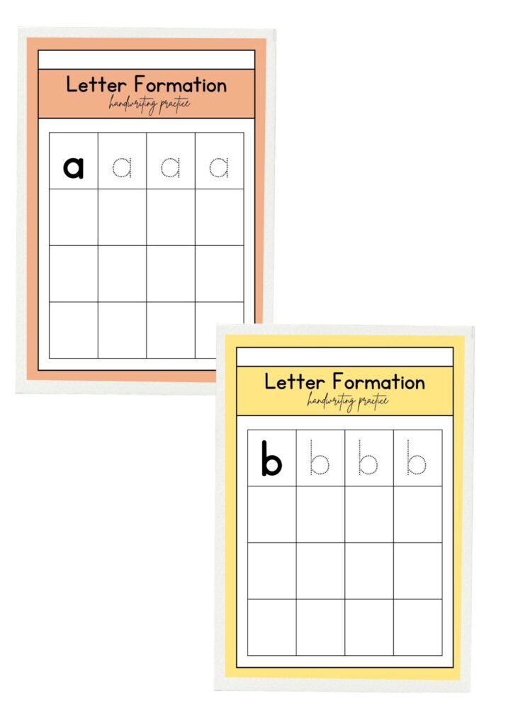 alphabet writing practice worksheet (a to z)