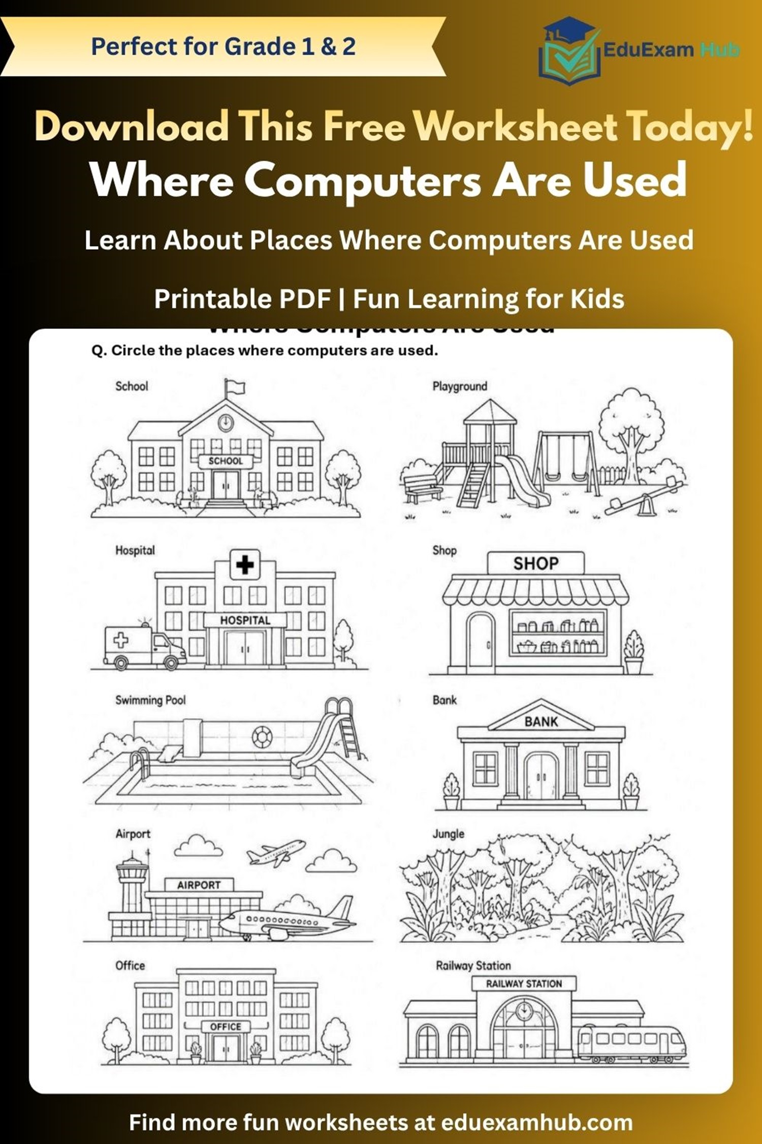 Where Computers Are Used Where Computers Are Used