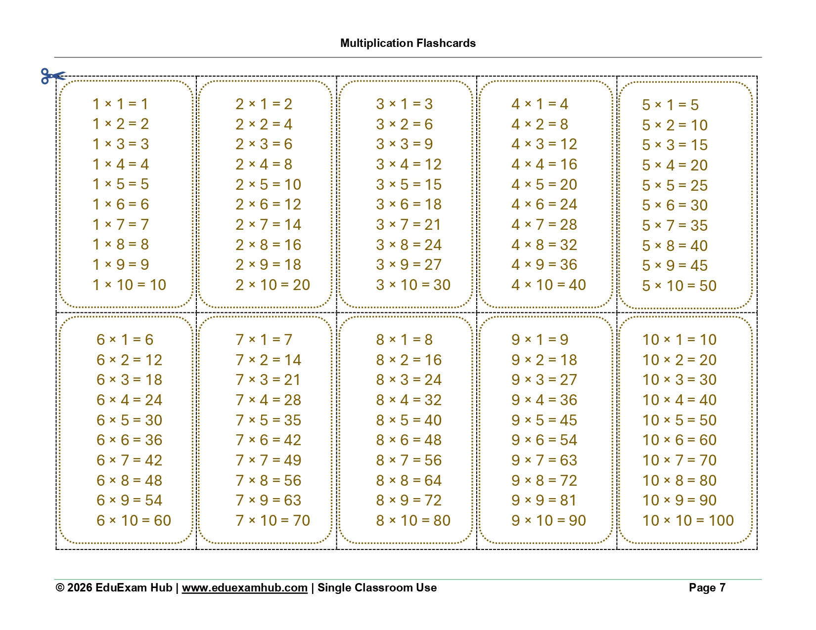 free tables 1–30 multiplication flashcards & practice worksheets pdf free tables 1–30 multiplication flashcards & practice worksheets pdf