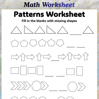 class 2 patterns worksheet