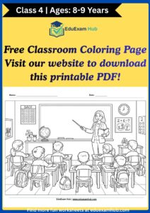 classroom coloring page
