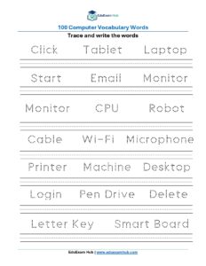class 1 100 computer vocabulary words page 0003