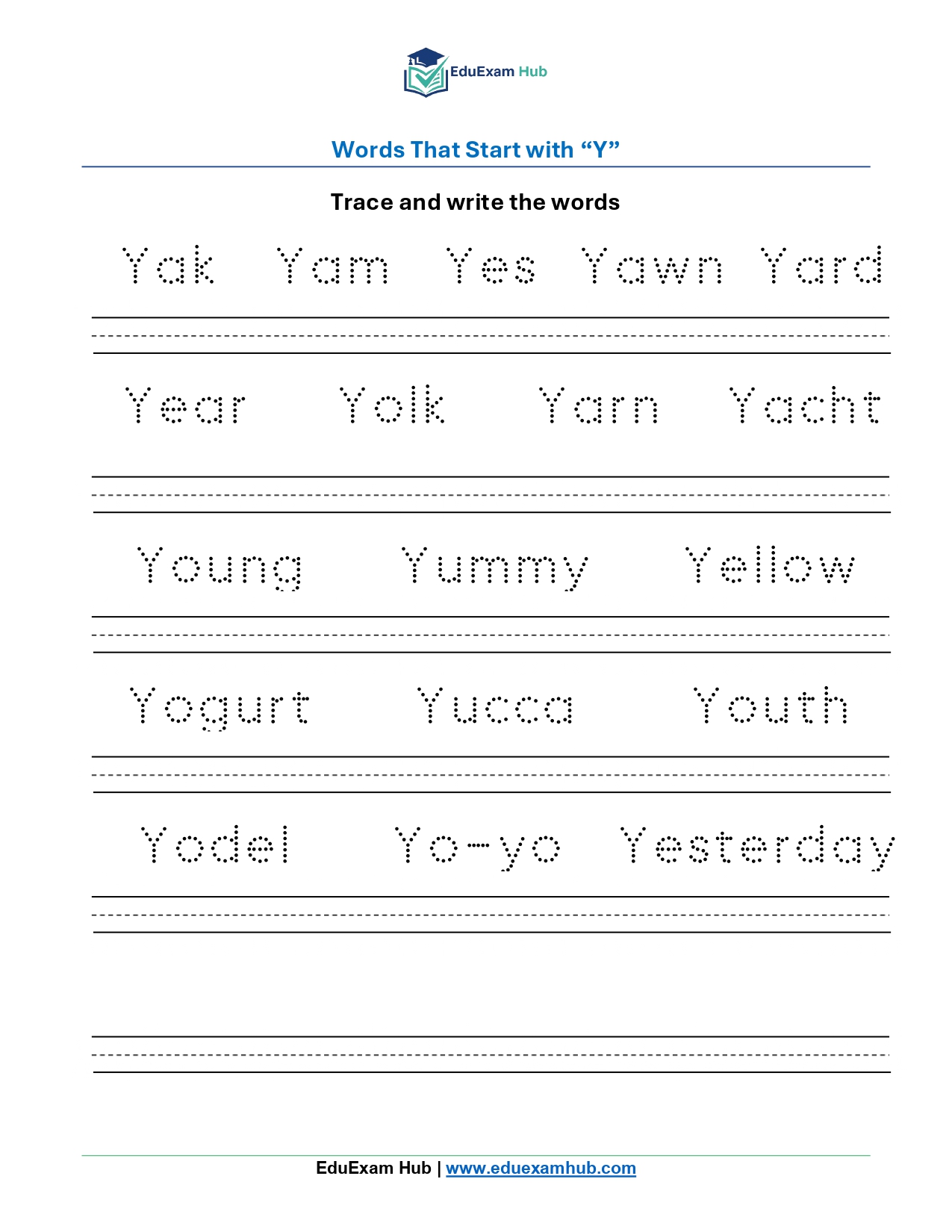 class 1 english vocabulary tracing & writing practice page 0026 class 1 english vocabulary tracing & writing practice page 0026