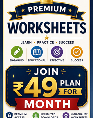 Class 1 Premium Worksheets & Coloring Pages