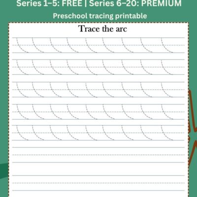 series 10 arc tracing worksheet
