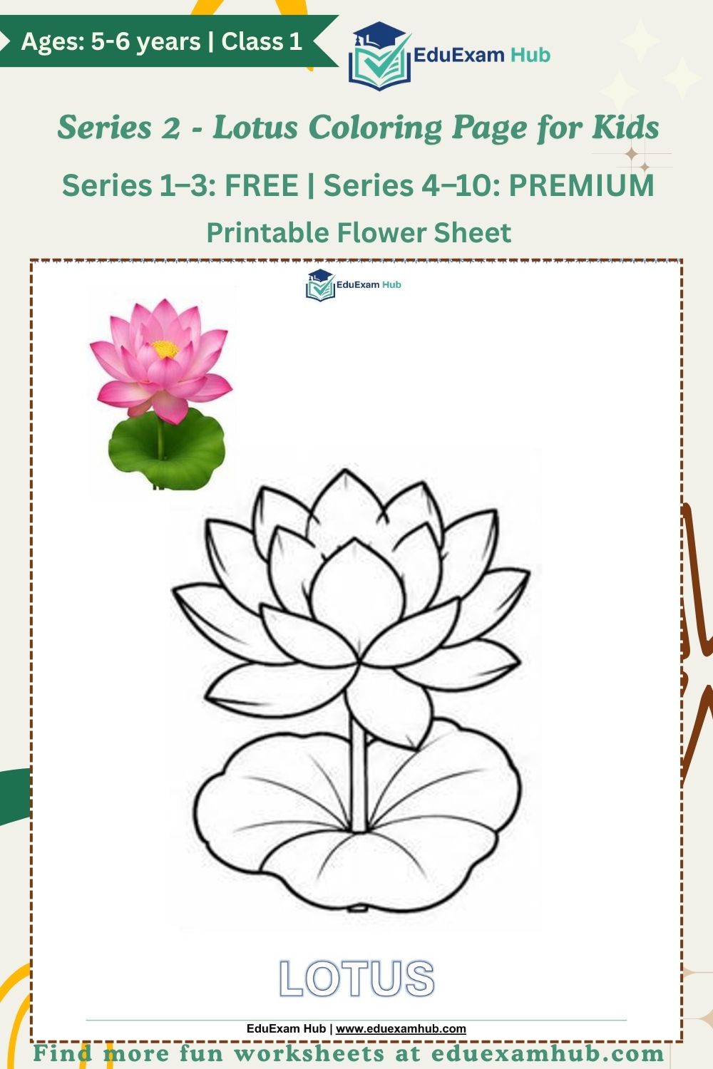 series 2 lotus coloring page series 2 lotus coloring page