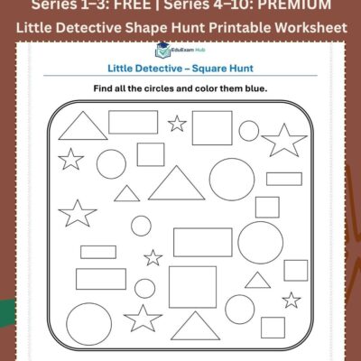 series 2 square hunt printable worksheet