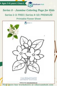 series 8 jasmine coloring page