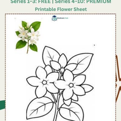 series 8 jasmine coloring page