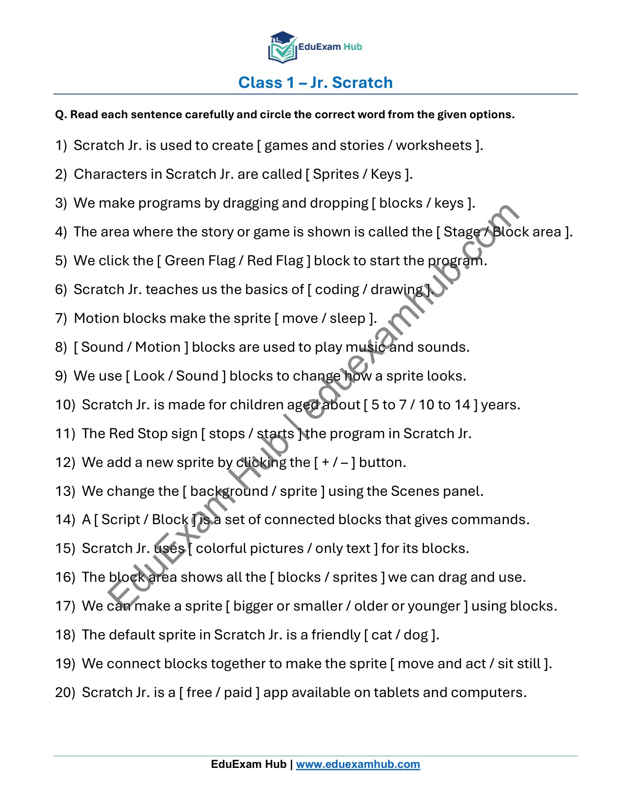 scratchjr coding worksheet class 1 scratchjr coding worksheet class 1