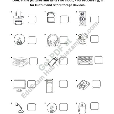 class 2 computer devices classification worksheet